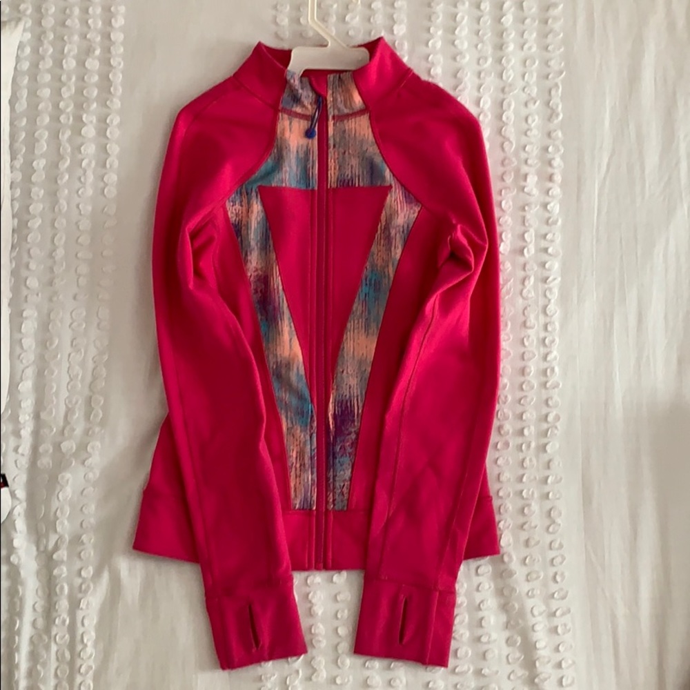 Pink Ivivva Girls Zip up jacket!